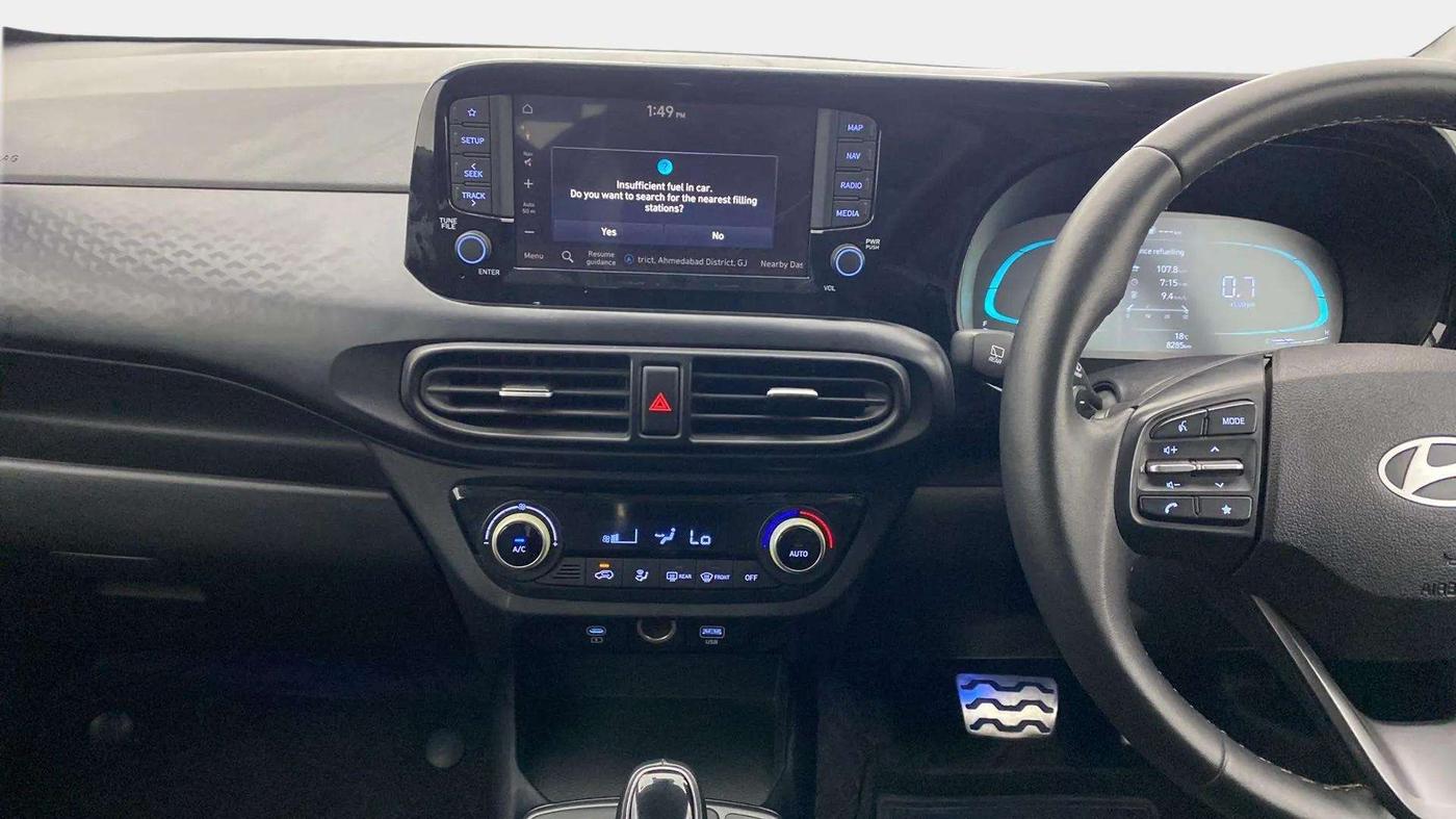 2023 Hyundai EXTER SX(O) CONNECT 1.2 AMT, Petrol, Automatic, 8,683 km, Air Conditioner