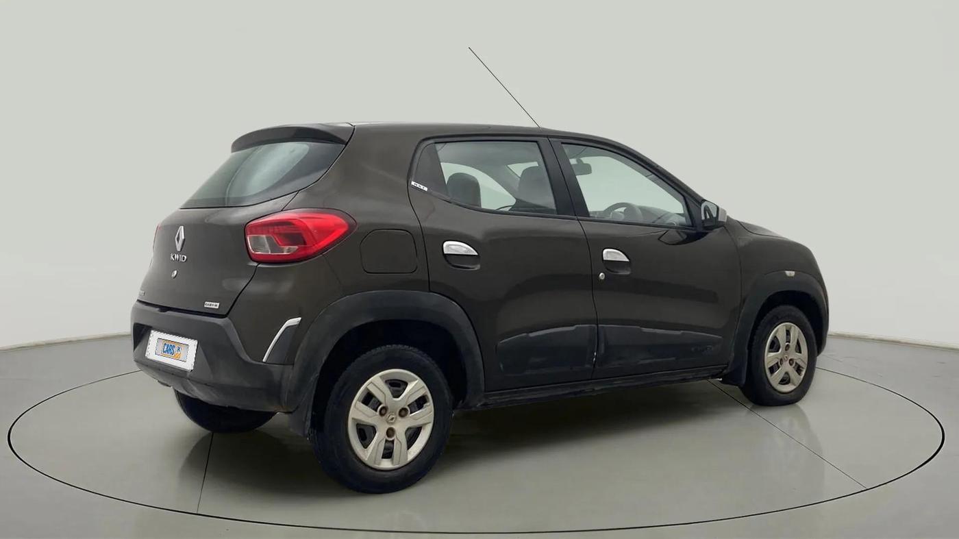 2018 Renault Kwid RXT 1.0 AMT, Petrol, Automatic, 18,295 km, Right Back Diagonal