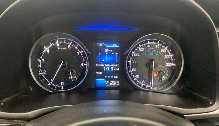 2019 Maruti XL6 ALPHA MT, Petrol, Manual, 55,728 km, Odometer Image