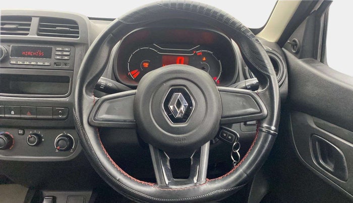 2021 Renault Kwid RXL 1.0 AMT, Petrol, Automatic, 33,109 km, Steering Wheel Close Up