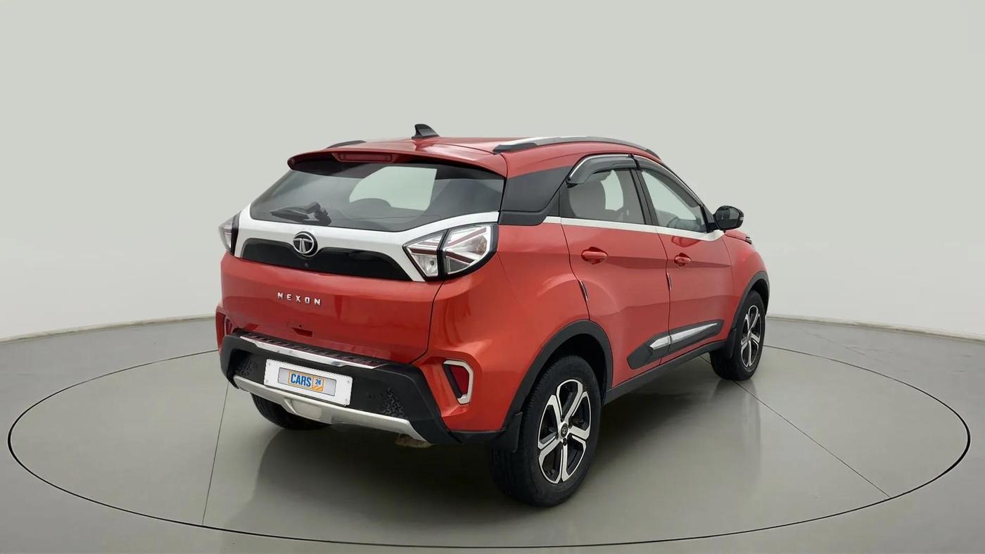 2021 Tata NEXON XZ PLUS (O) PETROL, Petrol, Manual, 46,338 km, Right Back Diagonal