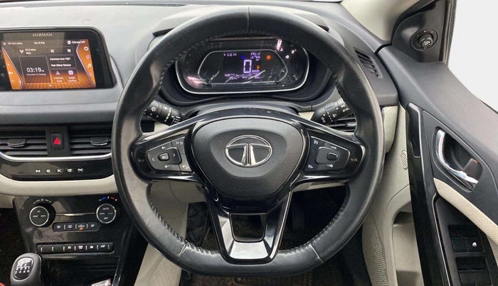 2021 Tata NEXON XZ PLUS (O) PETROL, Petrol, Manual, 46,338 km, Steering Wheel Close Up