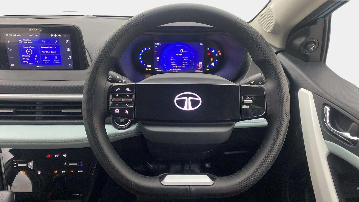 2024 Tata NEXON CREATIVE 1.2 PETROL, Petrol, Manual, 1,354 km, Steering Wheel Close Up