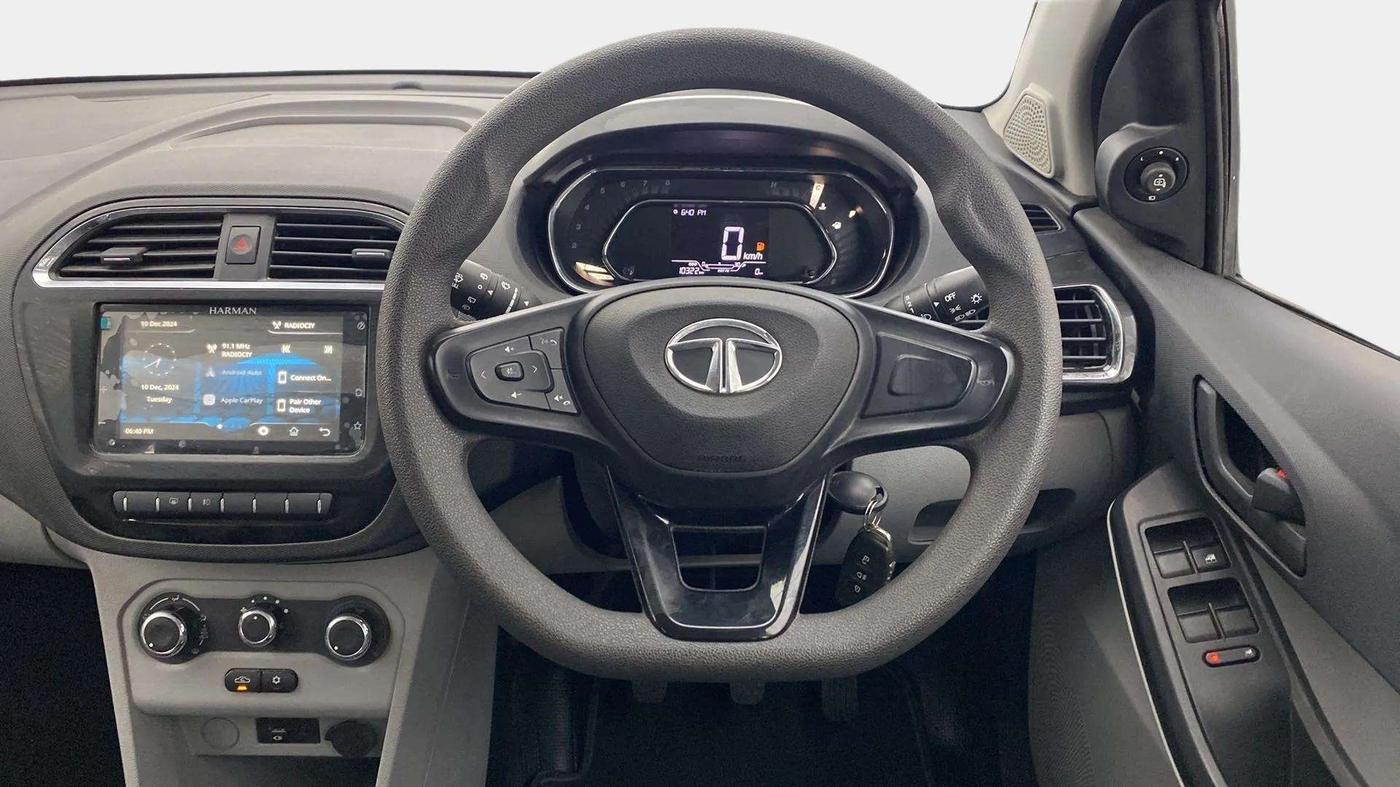 2021 Tata Tiago XZ PETROL, Petrol, Manual, 10,385 km, Steering Wheel Close Up