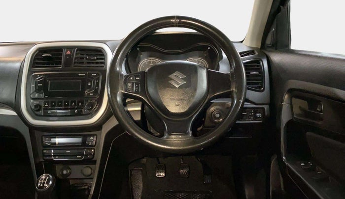 2021 Maruti Vitara Brezza VXI, Petrol, Manual, 48,823 km, Steering Wheel Close Up