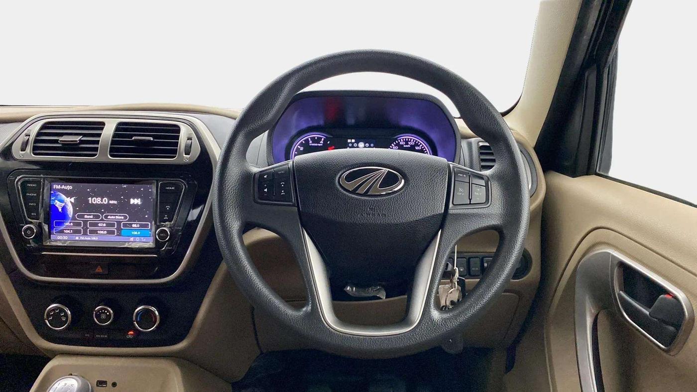 2022 Mahindra BOLERO NEO N 10 (O), Diesel, Manual, 27,297 km, Steering Wheel Close Up