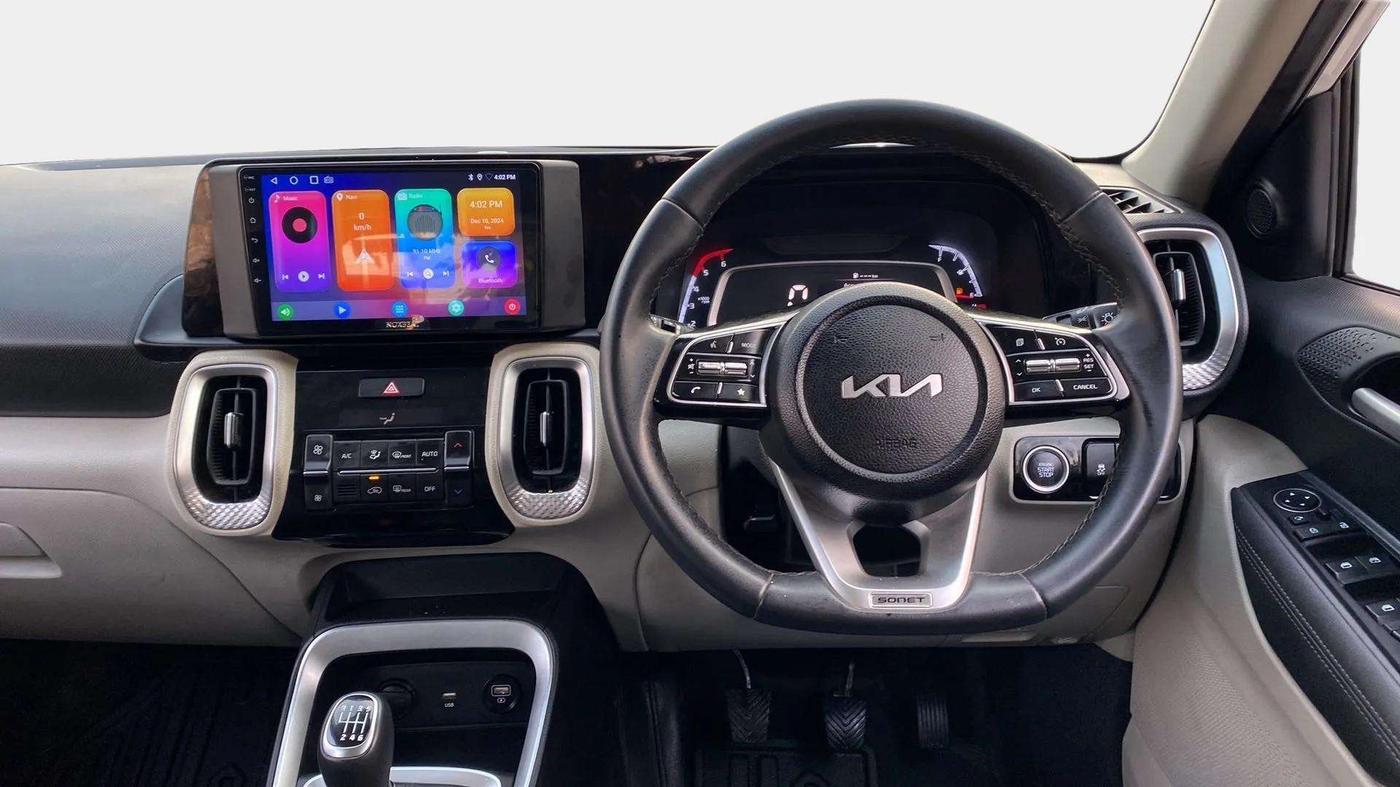 2022 KIA SONET HTX 1.5, Diesel, Manual, 29,443 km, Steering Wheel Close Up