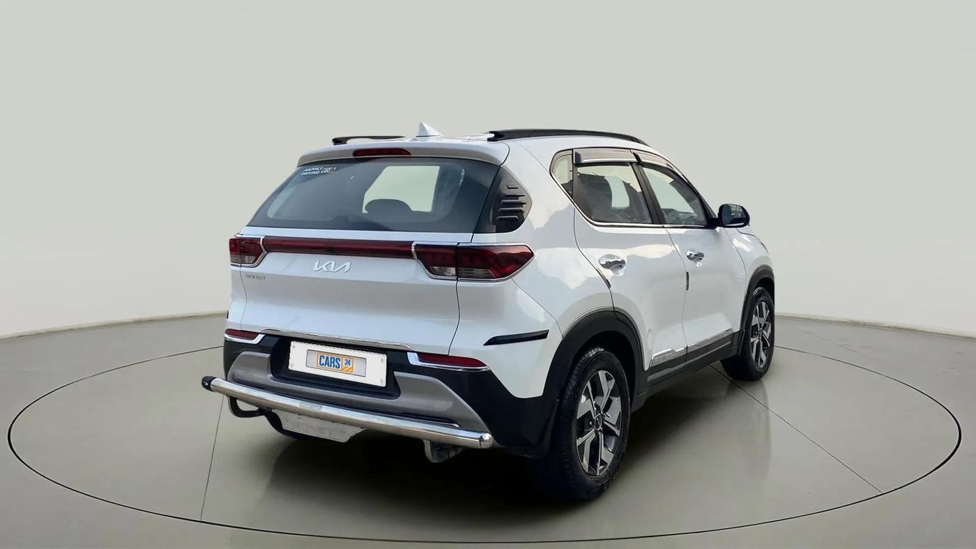 2022 KIA SONET HTX 1.5, Diesel, Manual, 29,443 km, Right Back Diagonal