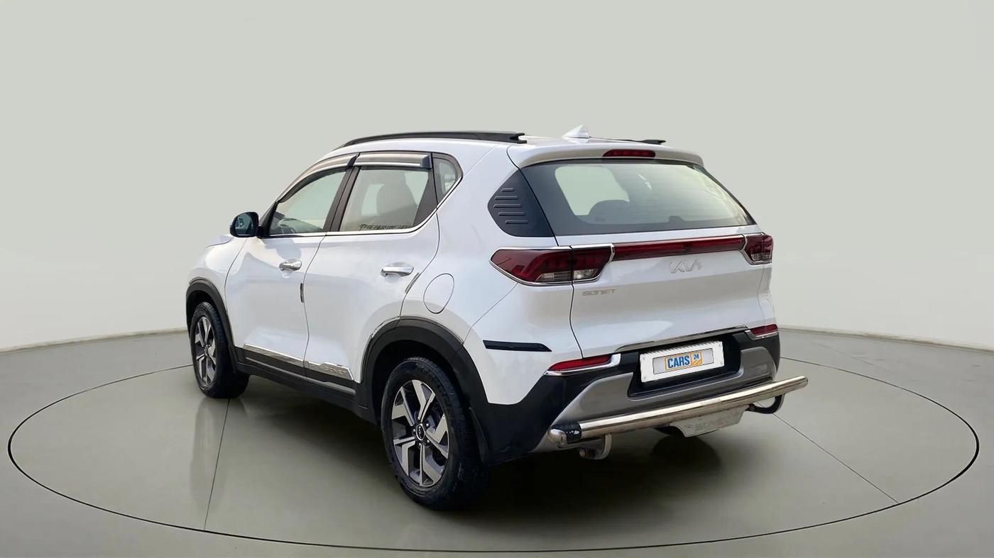2022 KIA SONET HTX 1.5, Diesel, Manual, 29,443 km, Left Back Diagonal