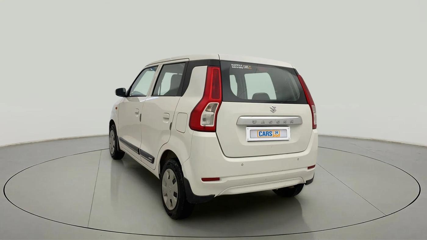 2019 Maruti New Wagon-R VXI 1.0, Petrol, Manual, 27,808 km, Left Back Diagonal