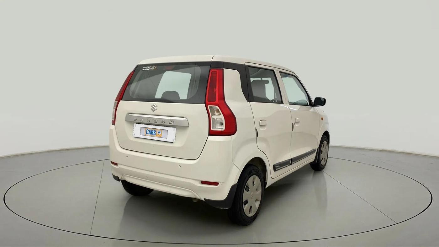 2019 Maruti New Wagon-R VXI 1.0, Petrol, Manual, 27,808 km, Right Back Diagonal