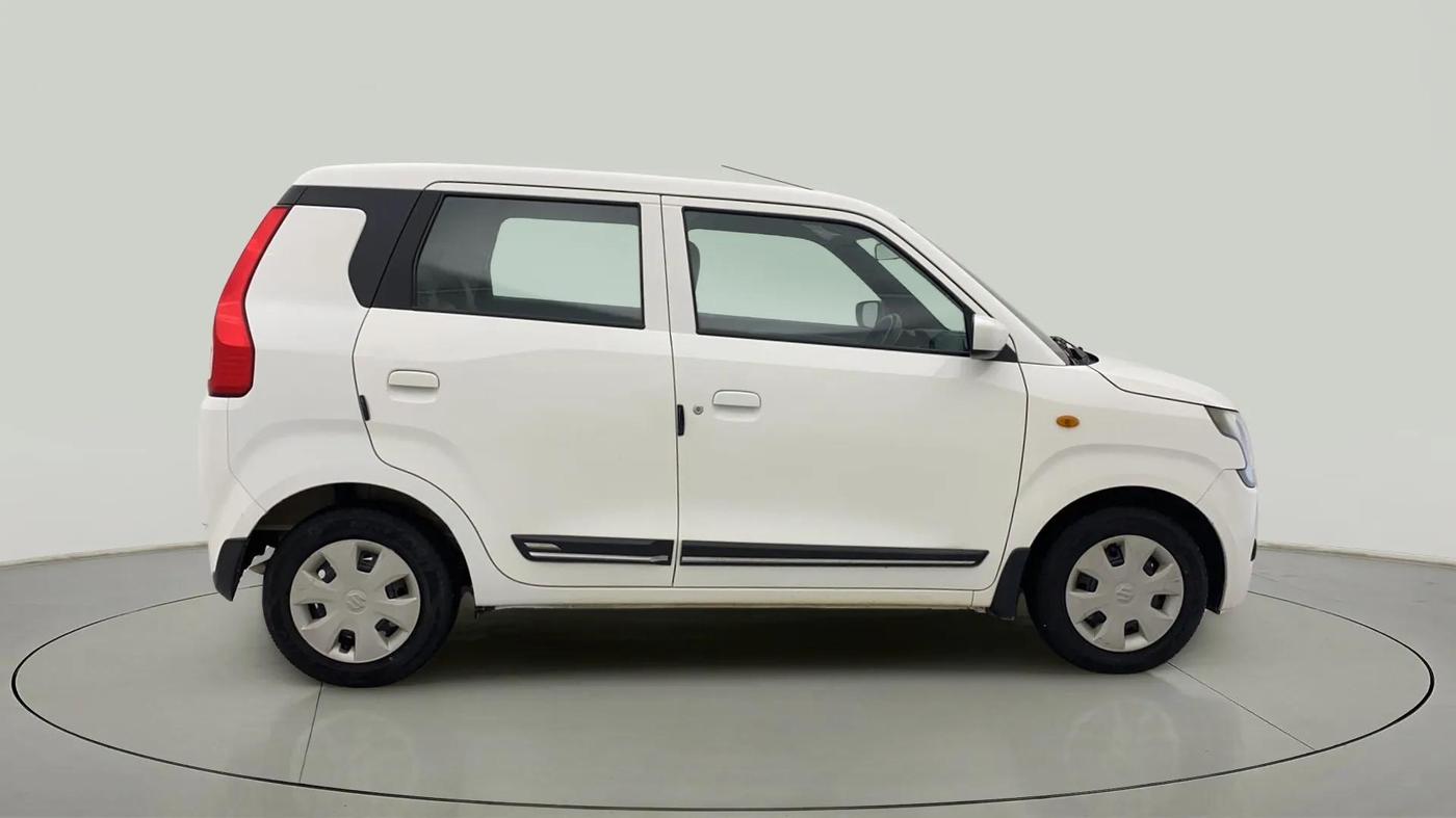 2019 Maruti New Wagon-R VXI 1.0, Petrol, Manual, 27,808 km, Right Side View