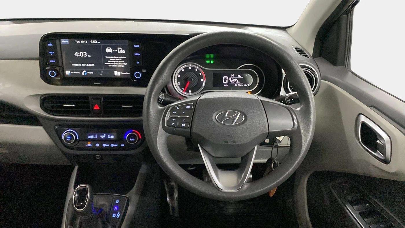 2020 Hyundai GRAND I10 NIOS SPORTZ AMT 1.2 KAPPA VTVT, Petrol, Automatic, 35,129 km, Steering Wheel Close Up