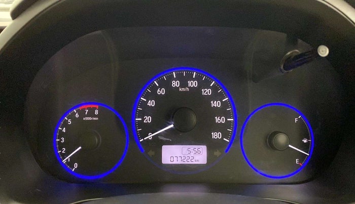 2017 Honda Amaze 1.2L I-VTEC S, CNG, Manual, 77,275 km, Odometer Image