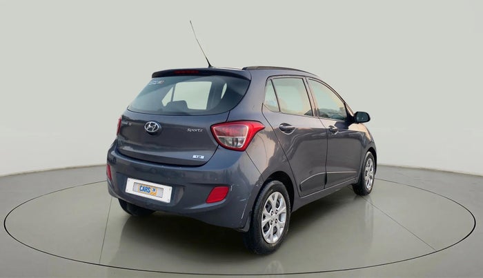 2015 Hyundai Grand i10 SPORTZ 1.2 KAPPA VTVT, Petrol, Manual, 82,860 km, Right Back Diagonal