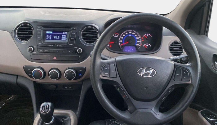 2015 Hyundai Grand i10 SPORTZ 1.2 KAPPA VTVT, Petrol, Manual, 82,860 km, Steering Wheel Close Up