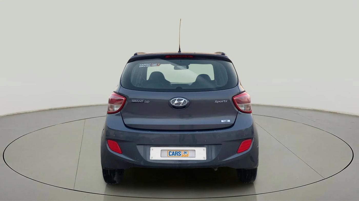 2015 Hyundai Grand i10 SPORTZ 1.2 KAPPA VTVT, Petrol, Manual, 82,860 km, Back/Rear