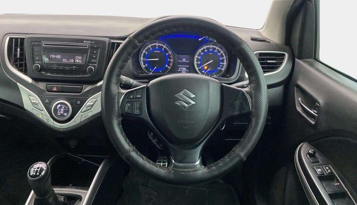 2018 Maruti Baleno DELTA PETROL 1.2, Petrol, Manual, 27,664 km, Steering Wheel Close Up