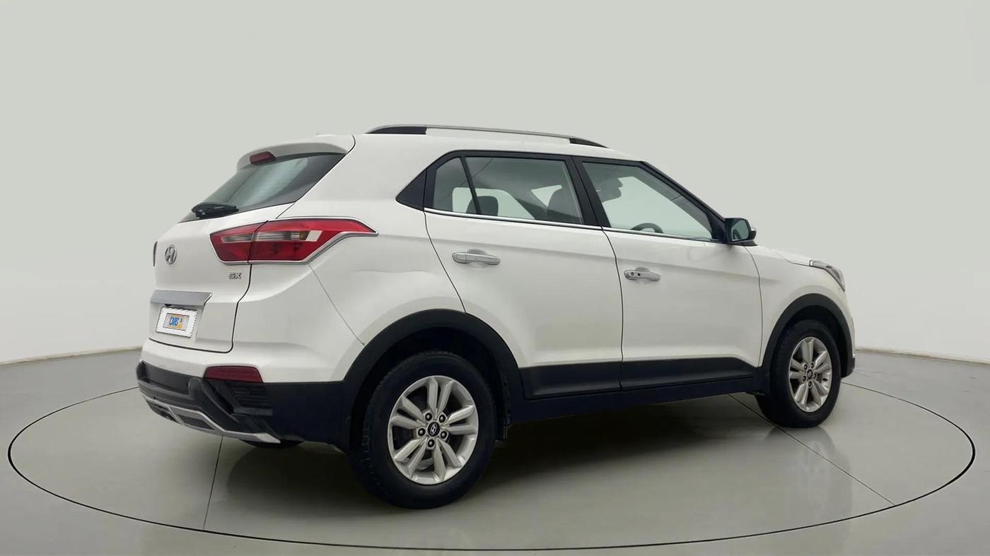2017 Hyundai Creta SX PLUS 1.6 PETROL, Petrol, Manual, 34,675 km, Right Back Diagonal