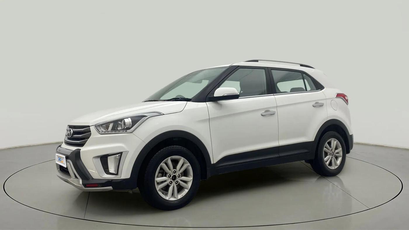 2017 Hyundai Creta SX PLUS 1.6 PETROL, Petrol, Manual, 34,675 km, Left Front Diagonal