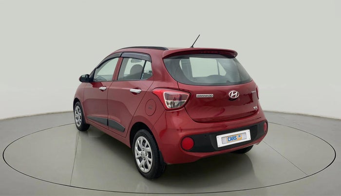 2019 Hyundai Grand i10 SPORTZ 1.2 KAPPA VTVT, Petrol, Manual, 12,605 km, Left Back Diagonal