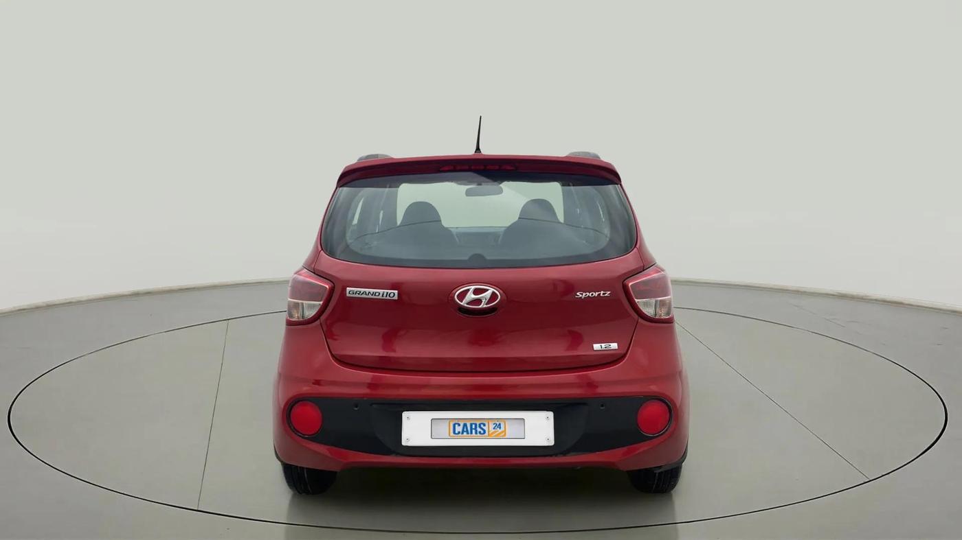 2019 Hyundai Grand i10 SPORTZ 1.2 KAPPA VTVT, Petrol, Manual, 12,605 km, Back/Rear