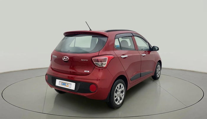 2019 Hyundai Grand i10 SPORTZ 1.2 KAPPA VTVT, Petrol, Manual, 12,605 km, Right Back Diagonal