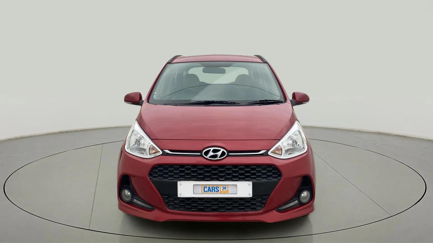 2019 Hyundai Grand i10 SPORTZ 1.2 KAPPA VTVT, Petrol, Manual, 12,605 km, Front