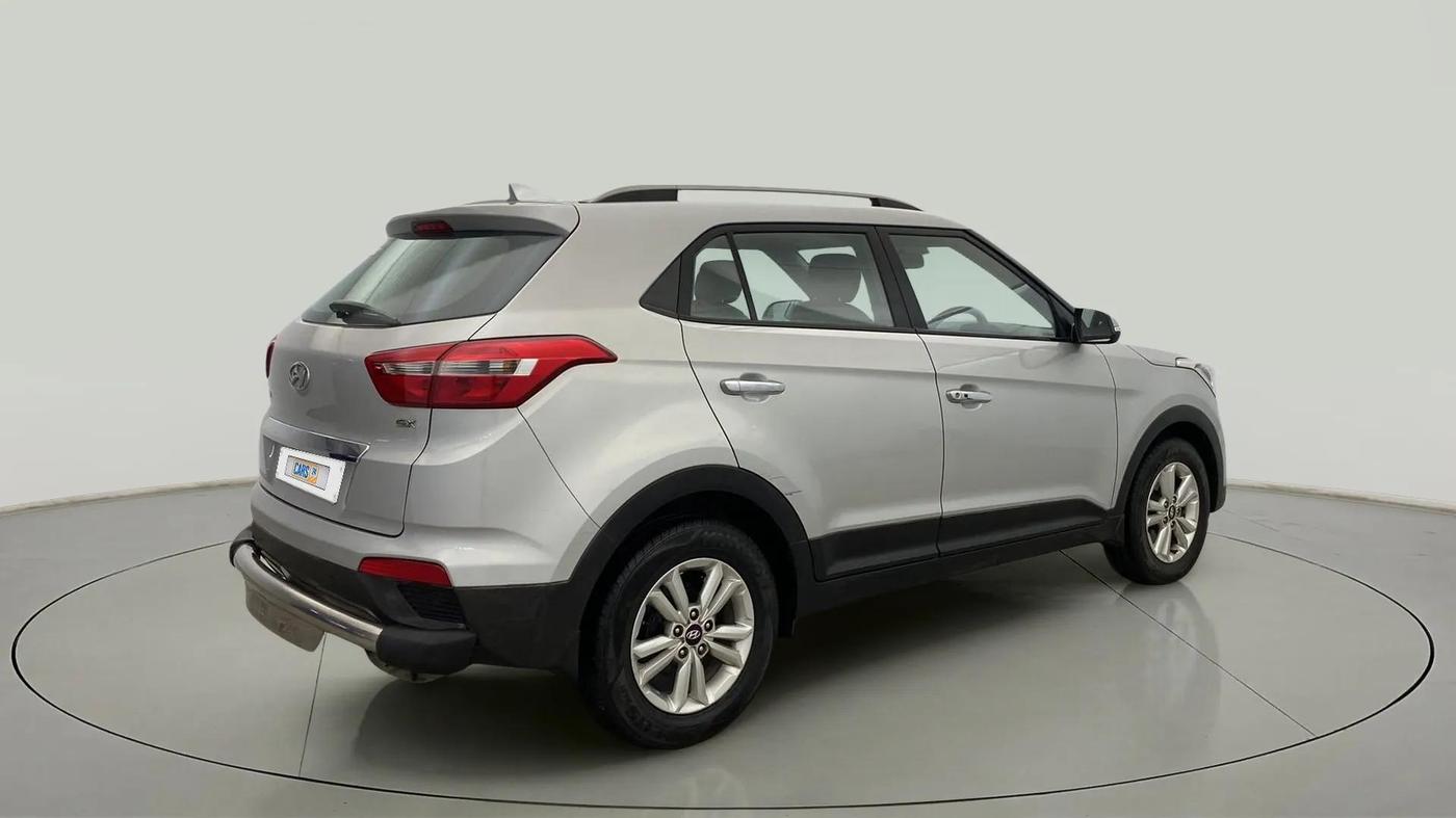 2015 Hyundai Creta SX PLUS 1.6 PETROL, Petrol, Manual, 80,265 km, Right Back Diagonal
