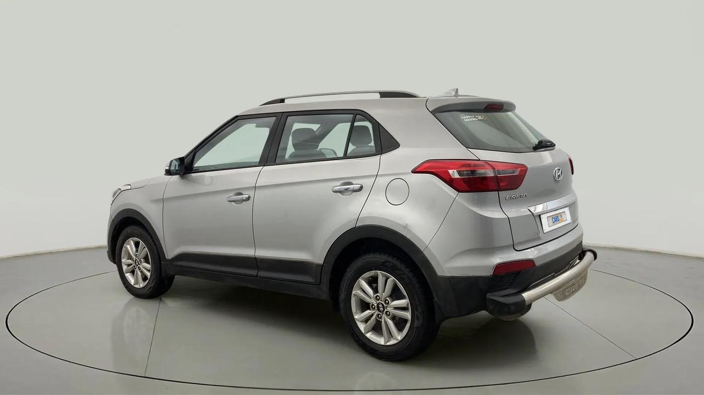 2015 Hyundai Creta SX PLUS 1.6 PETROL, Petrol, Manual, 80,265 km, Left Back Diagonal