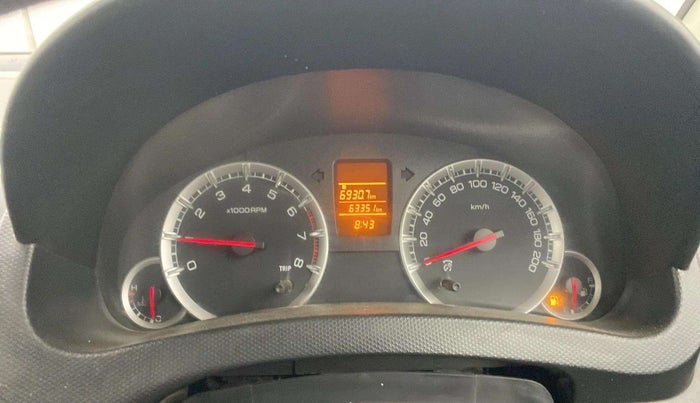 2013 Maruti Swift VXI, Petrol, Manual, 63,528 km, Odometer Image