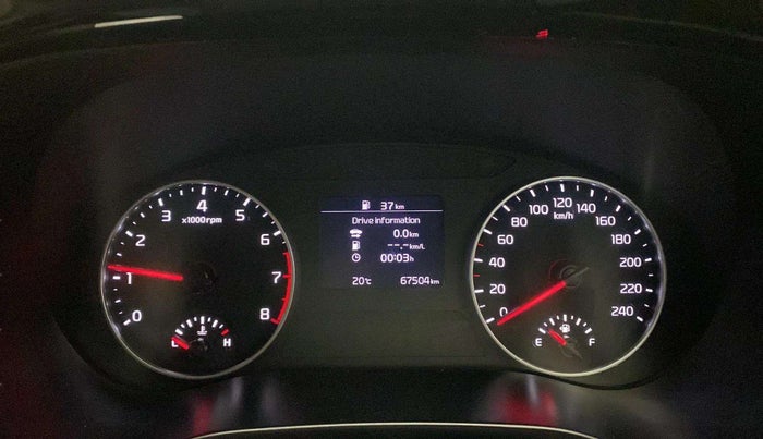 2020 KIA SELTOS HTX 1.5 PETROL, Petrol, Manual, 67,494 km, Odometer Image