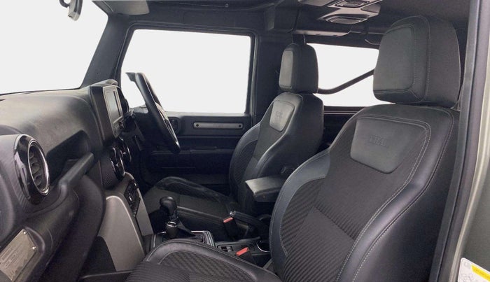 2021 Mahindra Thar LX D 4WD AT CONVERTIBLE, Diesel, Automatic, 25,689 km, Right Side Front Door Cabin