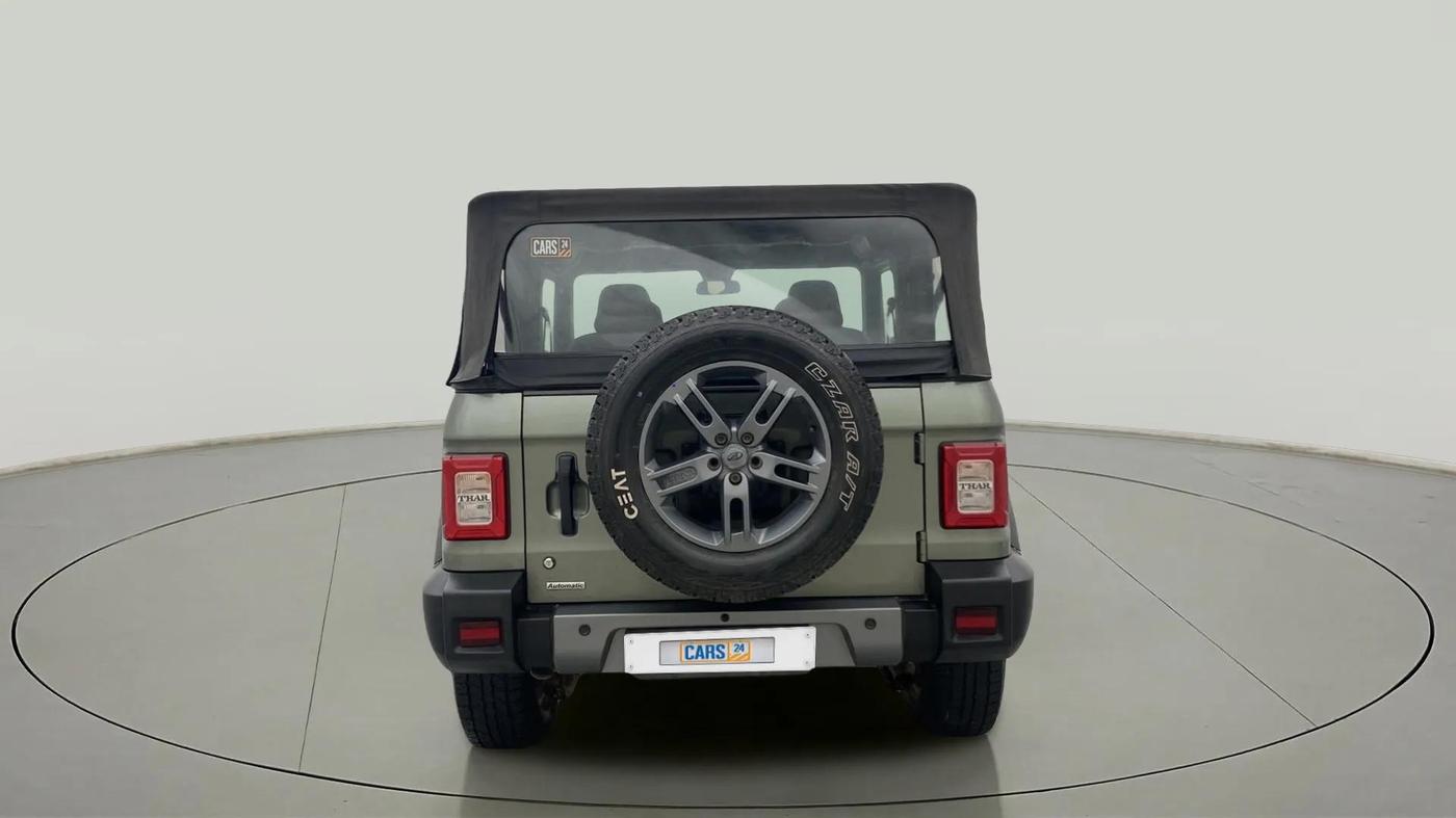 2021 Mahindra Thar LX D 4WD AT CONVERTIBLE, Diesel, Automatic, 25,689 km, Back/Rear