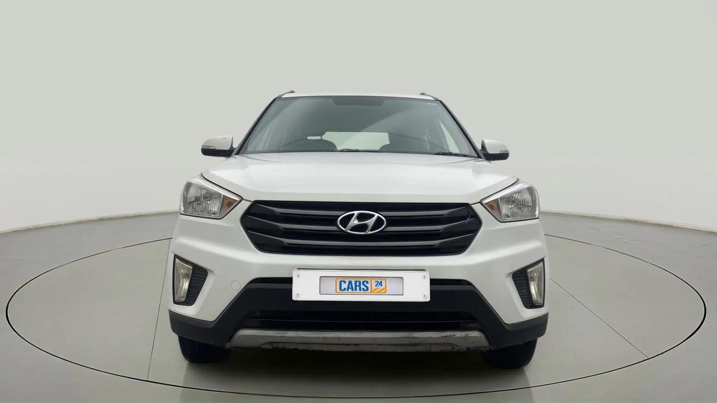 2017 Hyundai Creta E PLUS 1.6 PETROL, Petrol, Manual, 60,423 km, Front