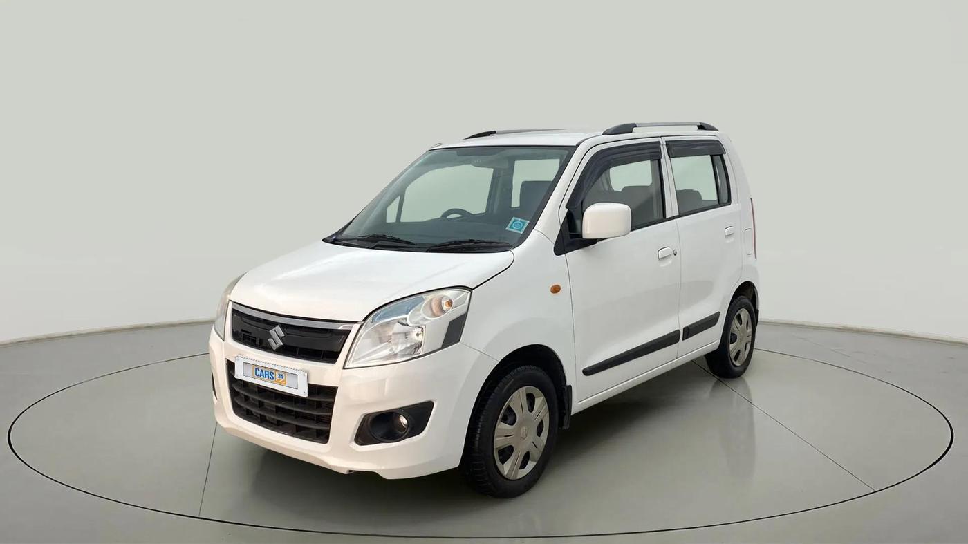 2016 Maruti Wagon R 1.0 VXI, Petrol, Manual, 40,982 km, Left Front Diagonal