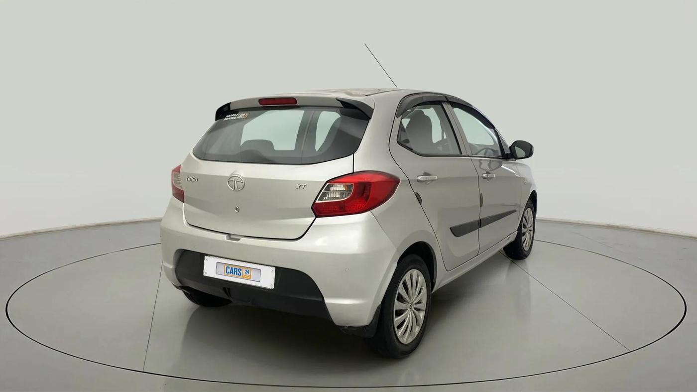 2017 Tata Tiago XT PETROL, CNG, Manual, 58,565 km, Right Back Diagonal