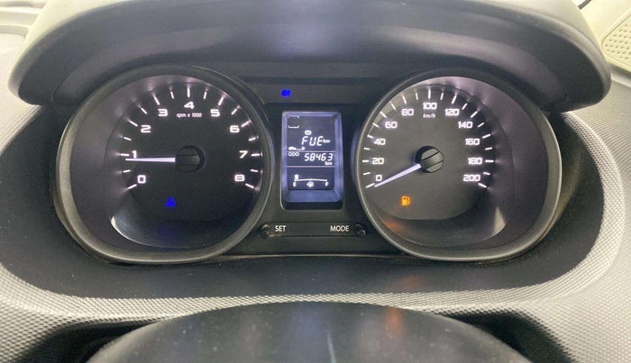 2017 Tata Tiago XT PETROL, CNG, Manual, 58,565 km, Odometer Image