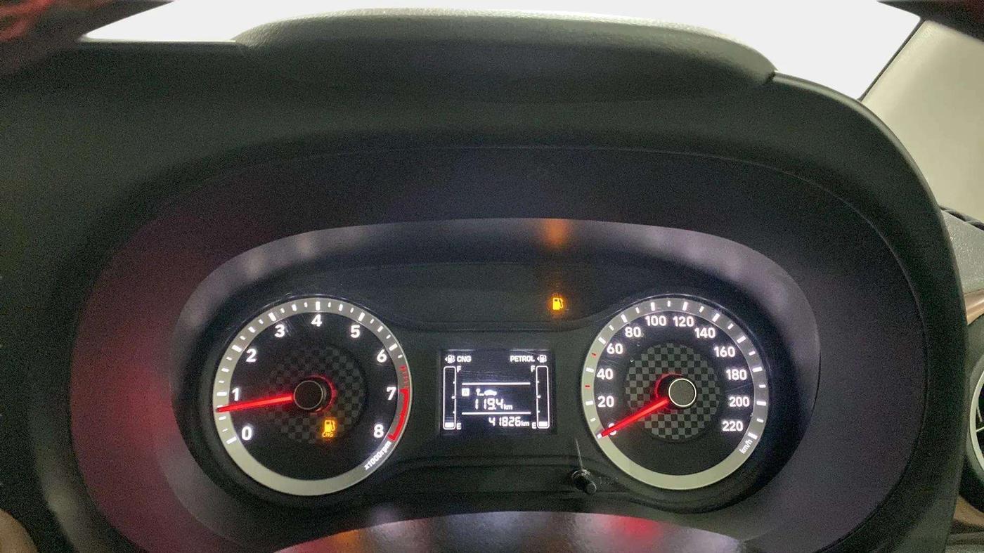 2021 Hyundai AURA S 1.2, CNG, Manual, 41,928 km, Odometer Image