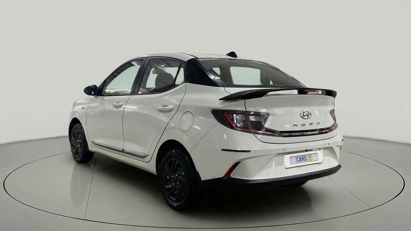 2021 Hyundai AURA S 1.2, CNG, Manual, 41,928 km, Left Back Diagonal