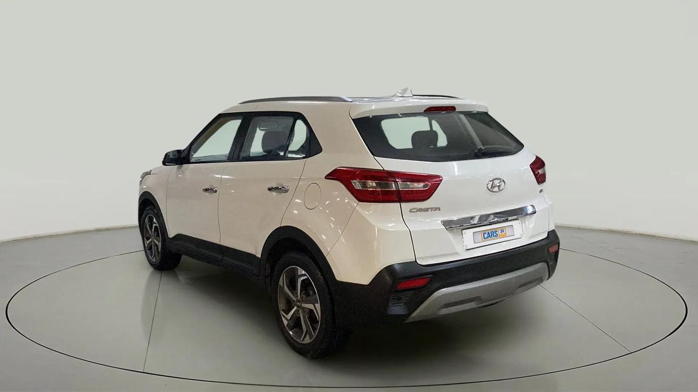2019 Hyundai Creta SX AT 1.6 PETROL, Petrol, Automatic, 37,333 km, Left Back Diagonal