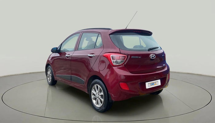 2016 Hyundai Grand i10 ASTA (O) AT 1.2 KAPPA VTVT, Petrol, Automatic, 73,821 km, Left Back Diagonal