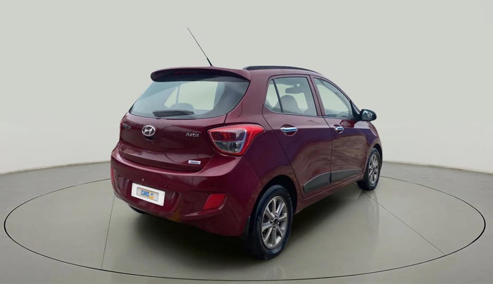2016 Hyundai Grand i10 ASTA (O) AT 1.2 KAPPA VTVT, Petrol, Automatic, 73,821 km, Right Back Diagonal