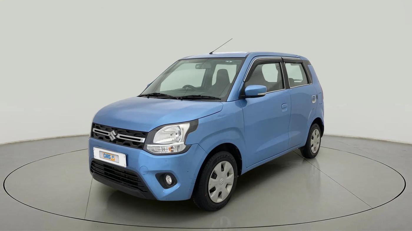 2019 Maruti New Wagon-R ZXI 1.2, Petrol, Manual, 45,888 km, Left Front Diagonal