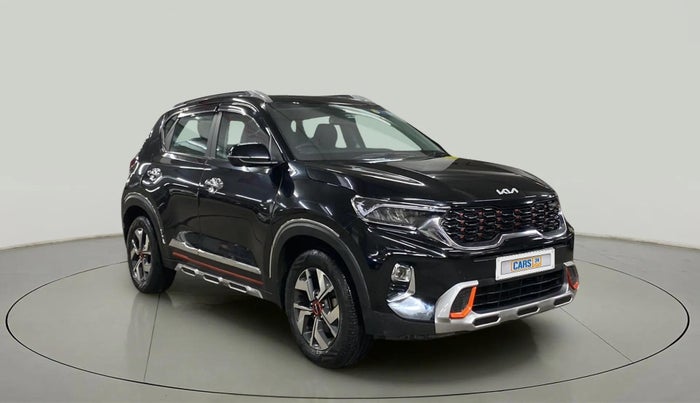 2022 KIA SONET HTX ANNIVERSARY EDITION 1.0 IMT, Petrol, Manual, 6,672 km, Right Front Diagonal