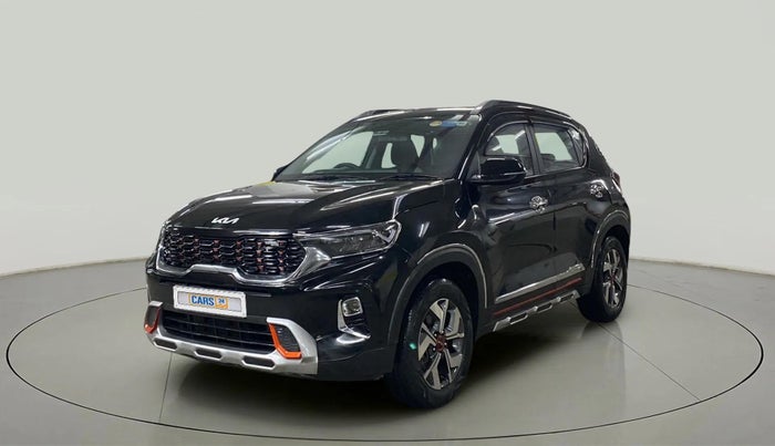 2022 KIA SONET HTX ANNIVERSARY EDITION 1.0 IMT, Petrol, Manual, 6,672 km, Left Front Diagonal