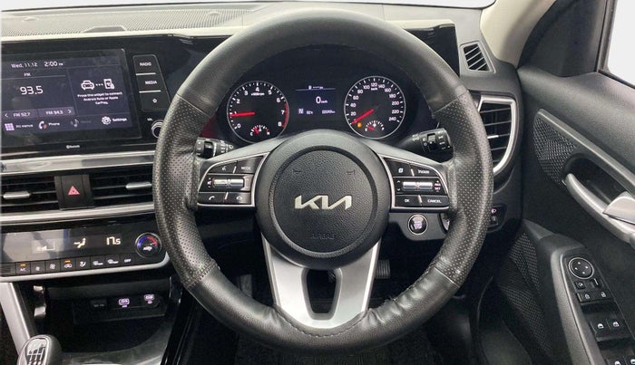 2022 KIA SELTOS HTK PLUS 1.5 IMT, Petrol, Manual, 22,049 km, Steering Wheel Close Up