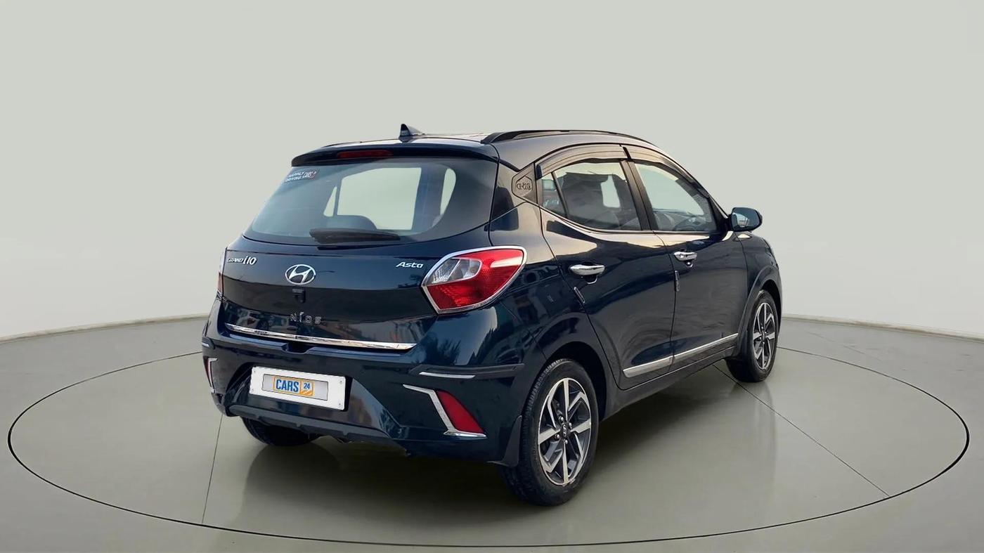 2019 Hyundai GRAND I10 NIOS ASTA 1.2 KAPPA VTVT, Petrol, Manual, 79,123 km, Right Back Diagonal