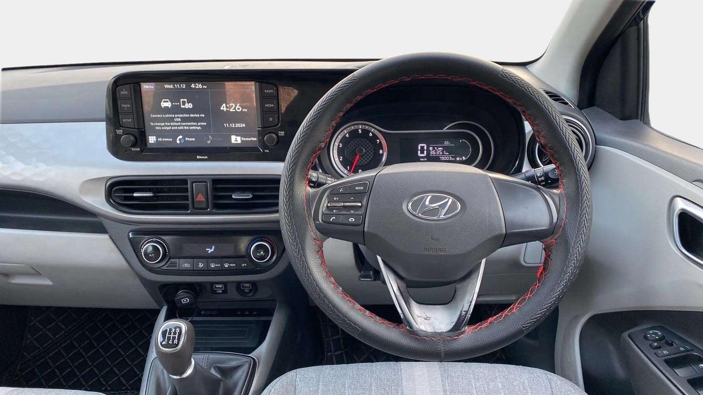 2019 Hyundai GRAND I10 NIOS ASTA 1.2 KAPPA VTVT, Petrol, Manual, 79,123 km, Steering Wheel Close Up