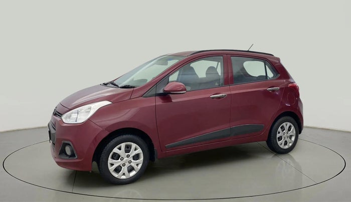 2014 Hyundai Grand i10 SPORTZ 1.2 KAPPA VTVT, Petrol, Manual, 59,123 km, Left Front Diagonal